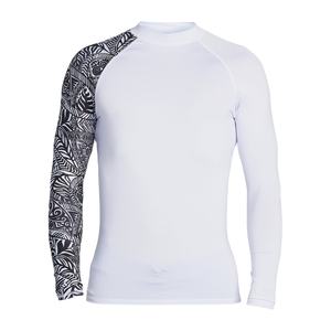 Compresión de alta calidad MMA Rash Guard Protection manga larga Rash Guard para hombres transpirable personalizado Rash Guards desgaste al por mayor - Product Image 2