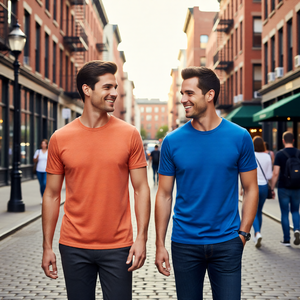 Camiseta Premium para Hombre, Casual, de Algodón/Poliéster, Corte Regular, 210gsm, Cuello Redondo, Estampado Digital, Alta Calidad, Ecológica - Product Image 3