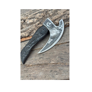 High Quality Handmade Carbon Steel Outdoor Camping Hatchet Wooden <b>Handle</b> Bushcraft Chopping Tool Custom OEM THEWIZ CRAFTS - Product Image 4