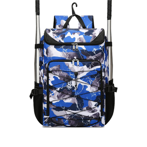 Custom Baseball <b>Backpack</b> Anti-Theft Zipper Panelled Team Sublimation Safety Men Youth Reflective Accents Polyester - Product Image 5