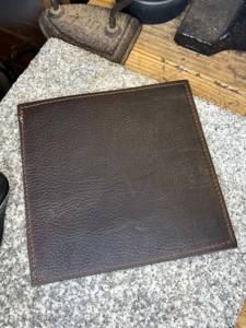 Stylish Genuine Leather Mousepad Anti Slip Base <b>Large</b> Personalized Executive Desk Mat For Professional LMP-0024 - Product Image 3