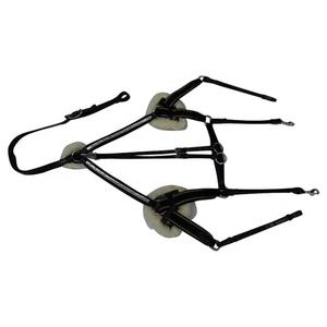 Plastron de cheval en cuir indien durable et confortable à 5 broches Produit équestre de haute qualité. - Product Image 6