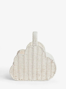 Eco-Friendly Wicker <b>Basket</b> for Kids Room Handcrafted <b>Storage</b> <b>Basket</b> for <b>Toys</b> Laundry Nursery and Playroom - Product Image 1