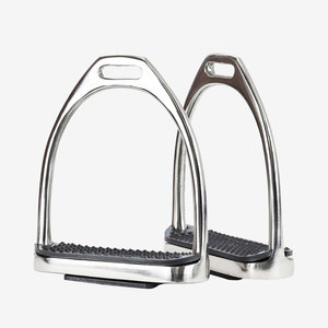 Estribos de Acero Inoxidable de Alta Calidad para Montar a Caballo, Soporte Antideslizante para los Pies para una Experiencia de Montar Segura - Product Image 1