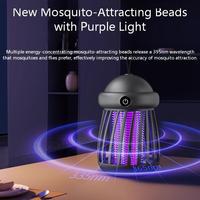 Nouvelle lampe UV Younimei anti-moustiques, piège silencieux pour chambre de bébé, attracteur automatique USB suspendu pour la maison avec batterie intégrée