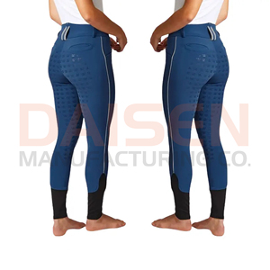 Leggings de equitación para mujer con agarre de silicona, transpirables, elásticos y de ajuste deportivo. - Product Image 2