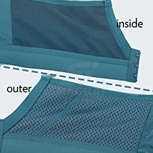 Sujetador deportivo sin costuras para mujer, mezcla de poliéster premium con ajuste cómodo, ideal para yoga, fitness y uso diario. - Product Image 6