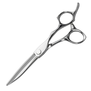 Ciseaux de barbier droits non pliables pour droitiers, lame affûtée pour la coupe de cheveux, acier inoxydable 4cr13 de haute qualité, personnalisés - Product Image 2