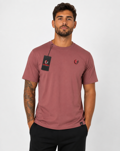 เสื้อยืดแขนสั้นสีพื้นทรงหลวม คอกลม ผ้าฝ้ายเจอร์ซีย์ 100% สำหรับผู้ชาย ยี่ห้อ Fly Humble สวมใส่สบาย ราคาถูก รับสั่งทำ - Product Image 1