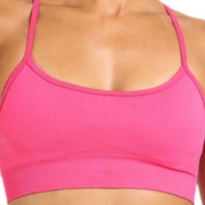 Soutien-gorge de sport sans couture pour femme avec coussinets amovibles, respirant, extensible, sans armatures, haut court pour la gym, le yoga, la course et le Pilates - Product Image 3