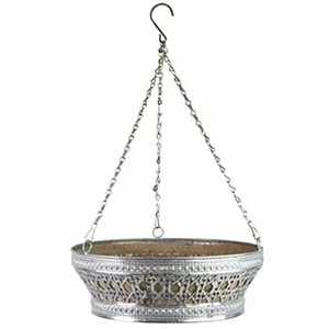 Support mural robuste en métal pour plantes, support de pot de fleurs décoratif pour l'intérieur et l'extérieur, pour jardin et balcon - Product Image 5