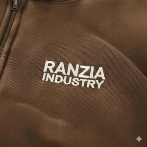 Ranzia Industry - Conjunto de Sudadera con Capucha y Cremallera Completa con Pedrería Desgastada y Pantalones de Chándal para Hombre, Estilo Urbano, Proveedor Mayorista - Product Image 6