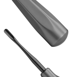 Élévateur dentaire droit noir de 5 mm en acier inoxydable pour chirurgie orale, instrument d'extraction dentaire - Product Image 5