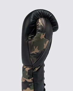 Nouveaux gants de boxe à lacets imprimés camouflage, dernier modèle, nouvelle arrivée, gants de boxe professionnels en cuir pour l'entraînement et le sparring - Product Image 5