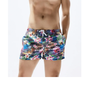 Nouveauté : Shorts en coton imprimé pour homme de haute qualité, respirants, imperméables, séchage rapide, taille élastique, logo personnalisé, shorts de sport - Product Image 1