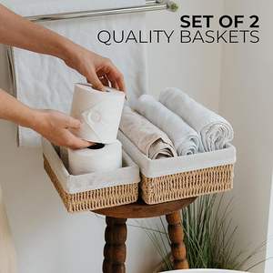 Cestas de Almacenamiento de Buena Calidad, Cesta de Fieltro para Guardar Pañales de Bebé, Organizador de Bolsas de Almacenamiento, Cesta de Almacenamiento de Utensilios de Cocina - Product Image 4