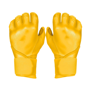 Premium Sheepskin Baseball Batting Gloves Anti-Slip Silicone Grip Professional Batting Gear Custom Logo Factory Direct Wholesale - Product Image 1