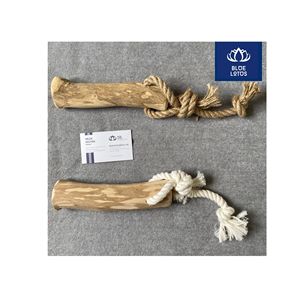Blue Lotus Durable Green Coffee Wood Natural Wooden Pet Chew <b>Stick</b> with Catnip Flavor for <b>Dogs</b> Pet Shops Wholesale & Export - Product Image 1