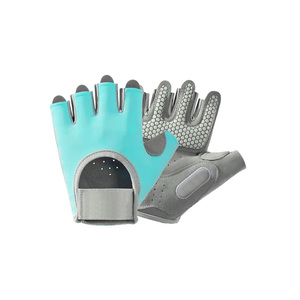 Guantes Deportivos Unisex de Nailon Transpirables con Medio Dedo para Levantamiento de Pesas, Mejor Agarre, Protección para las Manos, Ajuste Cómodo de Alta Calidad - Product Image 6
