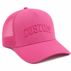หมวกแฟชั่นทรง Trucker สวมใส่สบายๆ สำหรับกิจกรรมกลางแจ้ง รับผลิตแบบ OEM ODM จากโรงงานเสื้อผ้า - Product Image 1