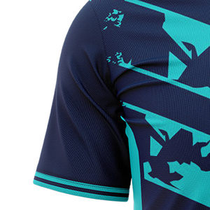Custom Sublimated Men's <b>Soccer</b> Jersey Crew Neck Short Sleeve Color Blocked Lightweight Moisture Wicking Regular Fit All Seasons - Product Image 3