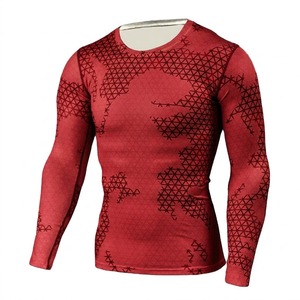Chemise à manches longues à capuche pour hommes, couleur unie, en polyester à séchage rapide, vert, bleu, marine - Product Image 5