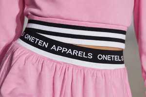 Women <b>Pink</b> <b>Off</b> <b>Shoulder</b> Two Piece Set Long Sleeve Crop <b>Top</b> Wide Leg Pants Sporty Tracksuit - Product Image 6