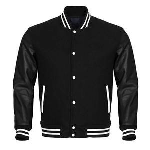 <b>SMART</b> SHINE ENTERPRISES Men Premium Letterman <b>Jacket</b> High Quality Classic Varsity Style Soft Snap Front Rib Knit Cuff Casual - Product Image 1