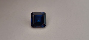 Piedra Preciosa Suelta de Zafiro Azul Corte Octogonal Hecha a Mano, Suministro a Granel de Fábrica, 100% Natural para la Elaboración de Joyería Fina - Product Image 1
