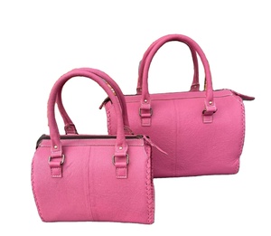 Sac à main de voyage de luxe en cuir véritable fait main pour femme, style western, avec doublure en polyester imprimé animal marron et fermeture éclair - Product Image 3