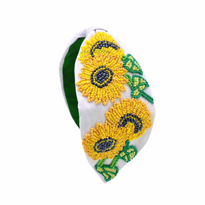 Serre-têtes modernes faits main brodés de perles, pour fêtes, mariages, cadeaux festifs, personnalisables, ethniques, accessoires capillaires - Product Image 4