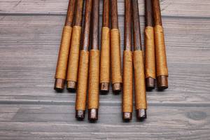 Ensemble de baguettes jetables écologiques en bambou |   Couverts de mariage en bois naturel pour sushis, nouilles et cuisine asiatique UO - Product Image 5