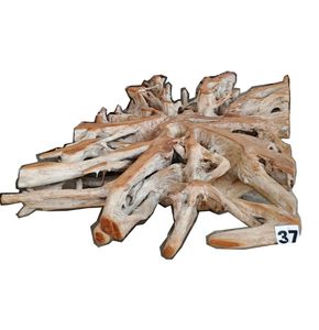 <b>Rustic</b> Handmade <b>Coffee</b> <b>Table</b> Made of Teak Root for Living Room Furniture Natural Design Style - Product Image 1