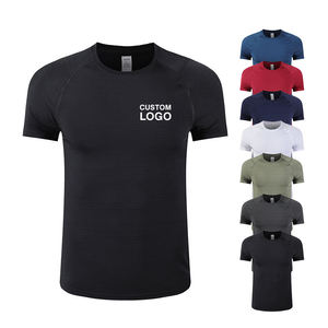 Camiseta Deportiva de Secado Rápido para Hombre, Manga Corta, Transpirable, para Gimnasio, Fitness, Entrenamiento, Running, Culturismo - Product Image 1