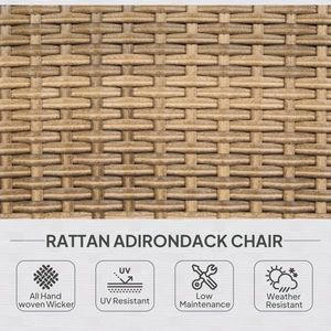 Sedie da Esterno in Rattan per Braciere - Product Image 5