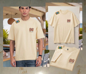 Camiseta de Hombre de Primera Calidad, Diseño Personalizado, Cuello Redondo, Manga Corta, Transpirable, Ecológica, Estampada, Orientada a la Exportación - Product Image 2