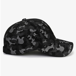 Camo Hot Selling New Unisex Sports Oem Cotton Custom <b>Men</b> <b>Baseball</b> <b>Caps</b> Metal Buckle Premium Design <b>Baseball</b> <b>Caps</b> 6 Panel Hat - Product Image 6