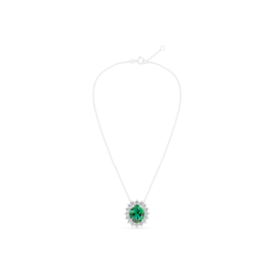 Collier en argent 925 avec diamant de laboratoire pour femme, certifié IGI, RJC, ODM, OEM, fabricant éthique de bijoux fins, vente en gros NK706689 - Product Image 4