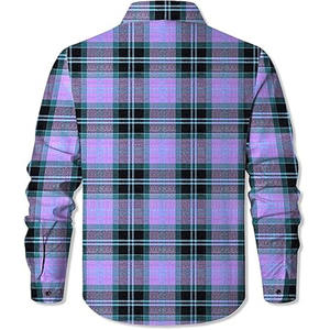 Camisa de Franela para Hombre de Material Duradero, Disponible al por Mayor, Camisa de Franela Antiarrugas Hecha a Medida con Calidad Premium - Product Image 5