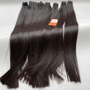 Top vente en gros super dessiné couleur naturelle os droit paquet de cheveux humains à partir de 100% extensions de cheveux vietnamiens crus - Product Image 3
