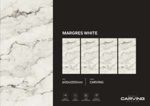 กระเบื้องพอร์ซเลนแกะสลักระดับไฮเอนด์ ขนาด 600x1200 มม. กระเบื้องปูพื้นและผนังขนาดใหญ่ สำหรับใช้ในที่พักอาศัย เชิงพาณิชย์ และธุรกิจบริการ - Product Image 4