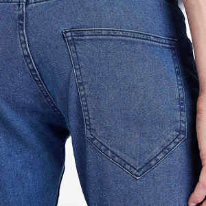New Latest Style Outdoor Wear Men Use Jeans Pant Best Quality <b>Material</b> Solid Color Streetwear Men's <b>Denim</b> Jeans Pants OEM - Product Image 6