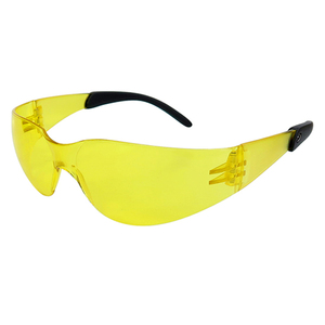 Lunettes de sécurité ANSI Z87.1 / CE EN166 avec verre en polycarbonate transparent d’une seule pièce et branches souples en TPR - Product Image 4