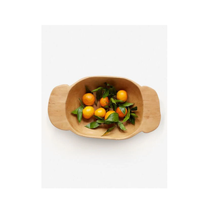 Tazón de madera de acacia al por mayor, tazón de ensalada de bambú natural antiguo con cuchara para uso artesanal, ¡gran oferta! - Product Image 5