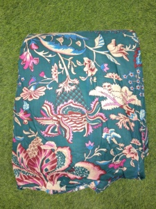 Coton imprimé à la main par des artisans |   Tissu ethnique indien de luxe 100% pur et durable, vente en gros B2B au mètre - Product Image 4