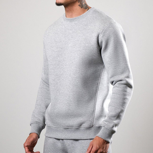 Sudaderas de Cuello Redondo Personalizadas para Hombre, Tejidas, Gruesas, con Tela de Spandex/Poliéster, Diseño sin Forro - Product Image 3