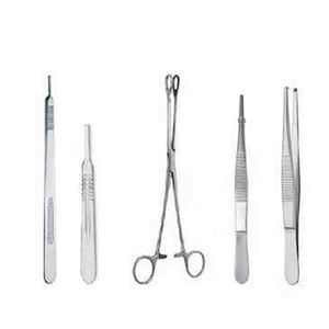 Ensemble d'instruments chirurgicaux pour césarienne en acier inoxydable, 35 pièces, boîte de rangement manuelle, certifié CE Classe I ISO13485, garantie 1 an - Product Image 5