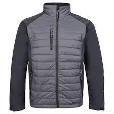 Veste matelassée unisexe légère, imperméable, coupe-vent, respirante, écologique, pour sports d'hiver, en softshell, avec fermeture éclair et imprimé - Product Image 3
