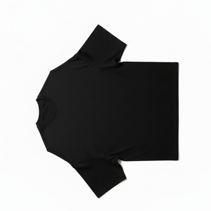 เสื้อยืดพิมพ์ลายขนาดใหญ่ประดับเพชรเทียม ผู้ชาย สกรีนโลโก้ได้ ผ้าคอตตอนหนา สตรีทแวร์ ฮิปฮอป Y2K ประกายวิบวับ เสื้อยืดใหม่ - Product Image 4