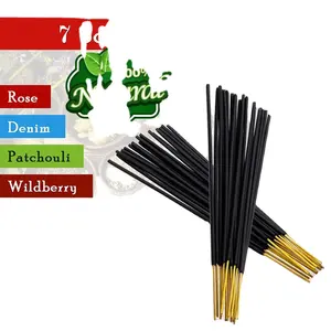 Incense Sticks Hand Dragon Blood Nag Champa Wildberry 100% Natural Rose Scents Frankincense and Myrrh Patchouli Denim 7 Assorted